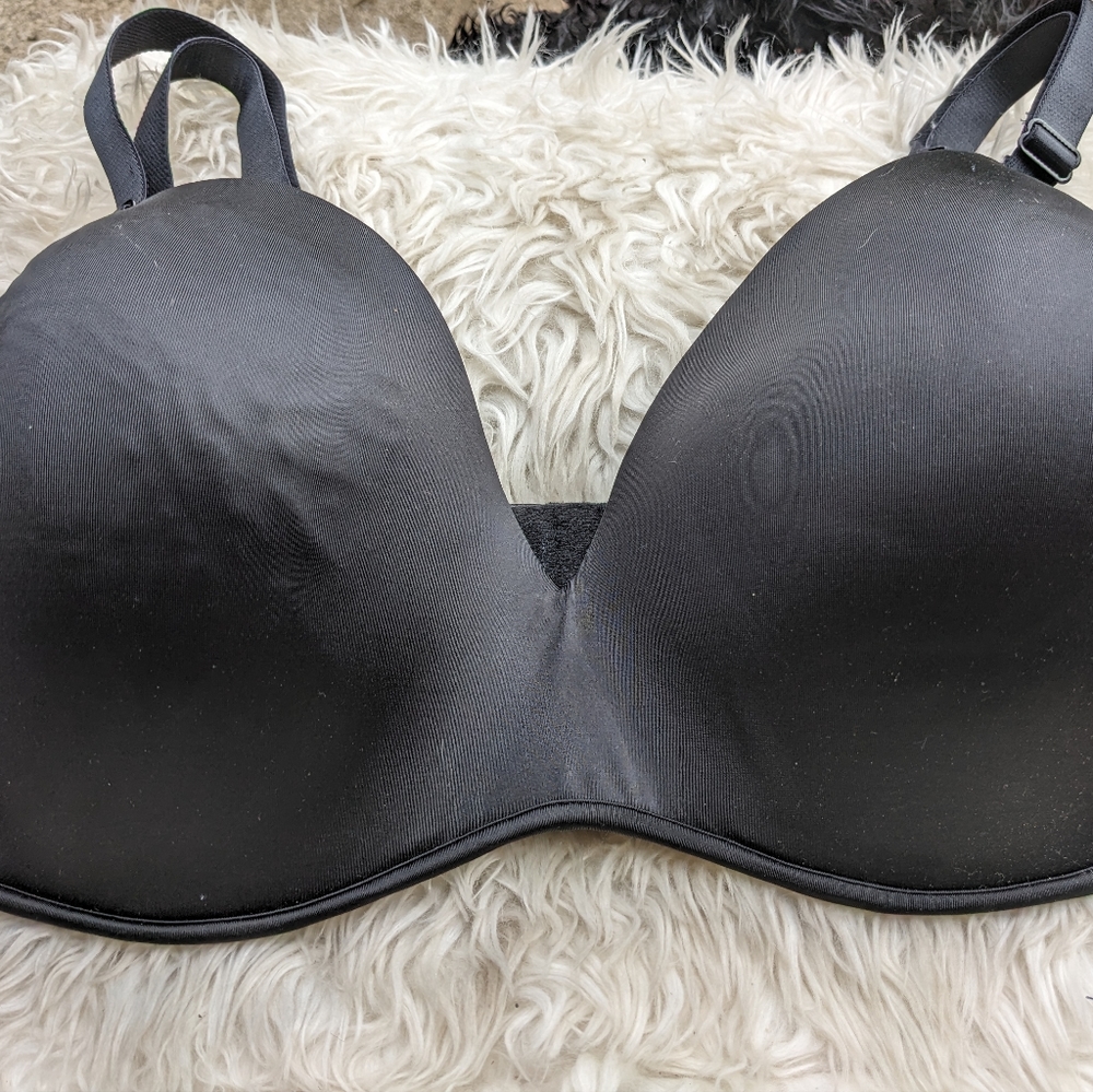 Cacique Strapless Black Bra Size 42d